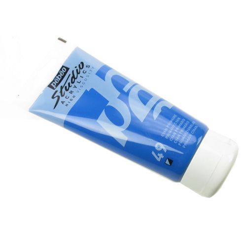 Image of Pebeo Studio Acrylic 100ml - Primary Cyan