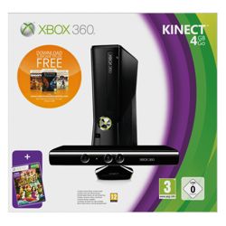 Xbox 4GB+Kinect+Bonus XBLA Games