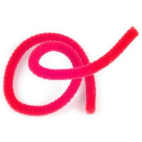 Image of Chenille 6 Mm Red Bulk Pack Of 100