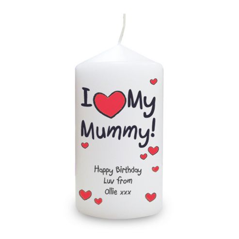 Image of Personalised I Heart My Candle