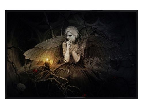 Image of Gloss Black Framed I Of The Mourning Poster