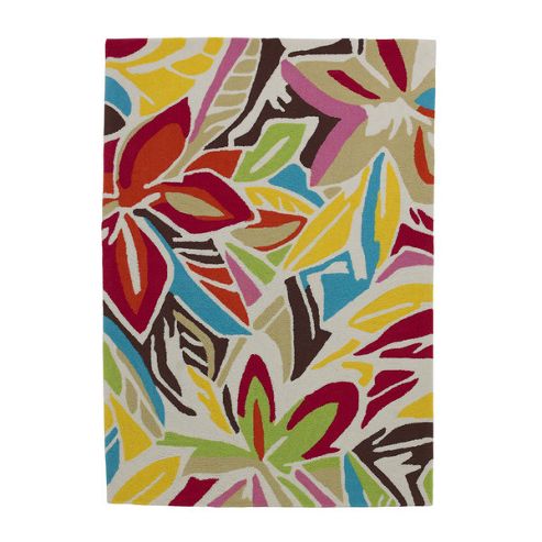Image of Think Rugs Hong Kong Multi Tufted Rug - 150 Cm X 230 Cm (4 Ft 11 In X 7 Ft 6 In)
