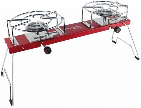 Image of Yellowstone Durable Steel Gemini Dual Cartridge Stove