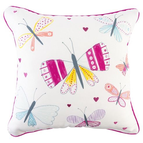 Image of Tesco Kids Butterfly Cushion