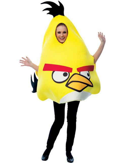 Image of Yellow Angry Birds Costume (deluxe)