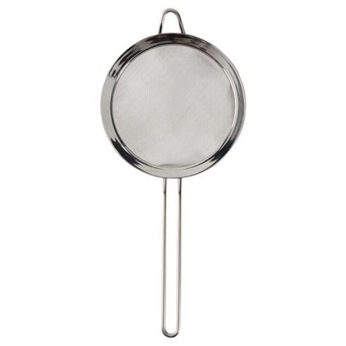Image of Tesco 18cm Metal Sieve With Wire Handle