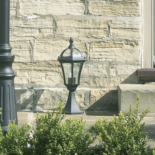 Image of Endon Lighting One Light Lantern In Matt Black
