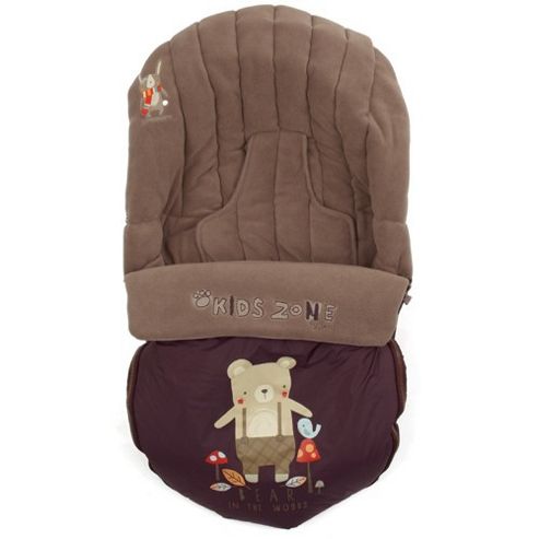 Image of Jane Moom Car Seat Footmuff (brown)