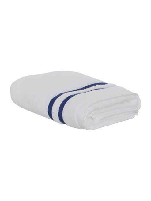 Image of Luxury Hotel Collection Weft Insert Hand Towel Navy
