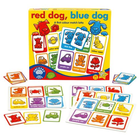 Image of Orchard Toys Red Dog Blue Dog Game