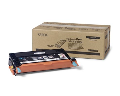 Image of Xerox Cyan High Capacity Toner Cartridge (yield 6,000)