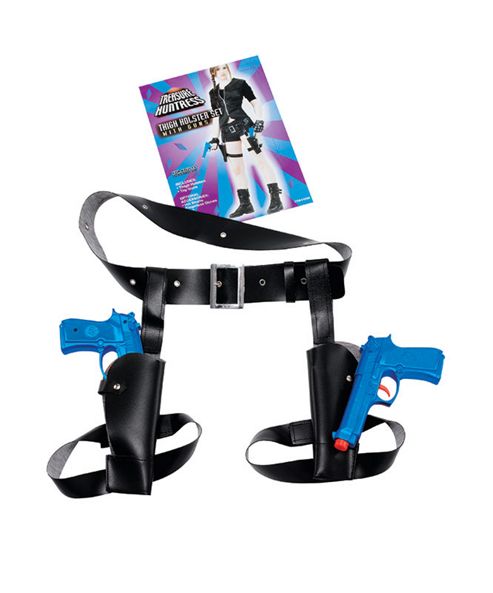 Image of Thigh Twin Holster With Guns