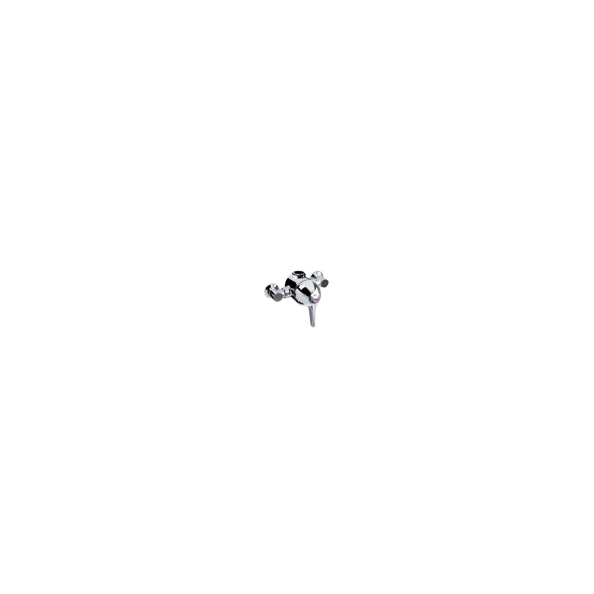 Inta Acura Exposed Thermostatic Sequential Control Shower with Top and Bottom Outlet at Tesco Direct