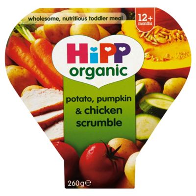 Hipp Organic Potato Pumpkin & Chicken Scrumble 230G
