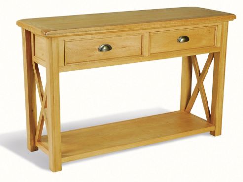 Image of Ultimum Somerset Oak Console Table