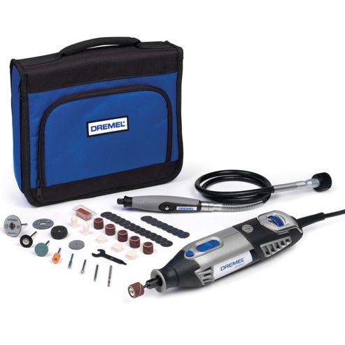 Image of Dremel Multi Tool 4000 Series, Flexshaft, 45 Accessories