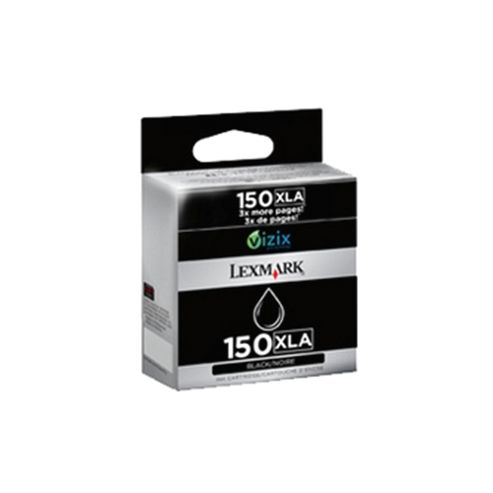 Image of Lexmark No150xla K High Yield Ink Cartridge Black 14n1636