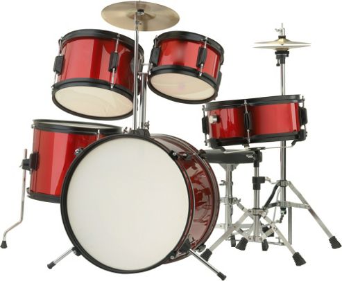 Image of Rocket 5 Piece Junior Drum Kit - Red