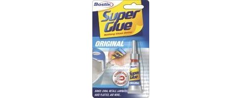 Image of Bostik Super Glue Tube 80607 Pack Of 12 80607