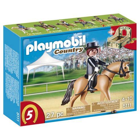 Image of Playmobil Sport Horse Dressage/rider/stable