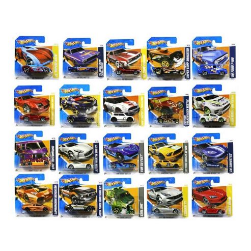 Image of Hot Wheels Set Of Twenty Random Cars/models