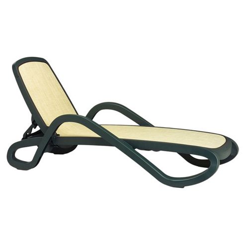Image of Nardi Alfa Lounger In Green