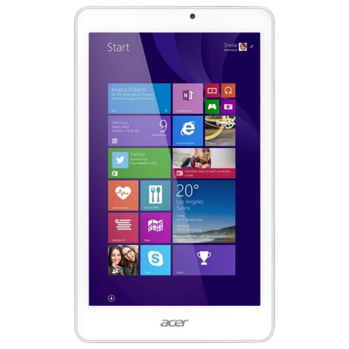 Image of Acer Iconia Tab 8 W1-810, 8" Tablet, 32gb With Window 8.1,wifi -white