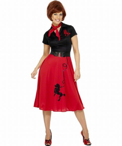 Image of 50s Style Poodle Costume