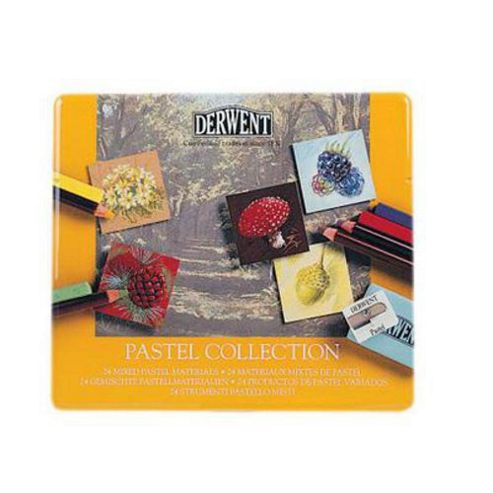 Image of Derwent Pastel Collec Tin 24