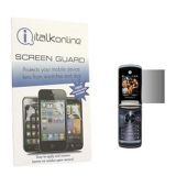 S-Protect LCD Screen Protector & Micro Fibre Cleaning Cloth - Motorola V8