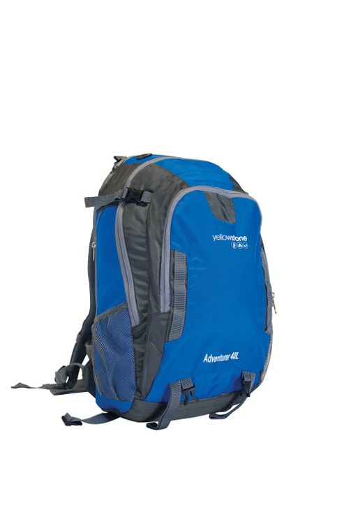 Image of Yellowstone Adventurer 40l Waterproof Rucksack Blue
