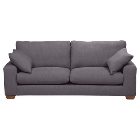 Image of Whitstable Large 3 Seater Sofa Charcoal