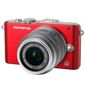 Olympus E-PL3 Red Compact System Camera with 14-42mm Lens Kit