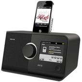 REVO AXIS WIFI/DAB/DAB+/FM INTERNET ALARM RADIO WITH TOUCHSCREEN & iPOD DOCK (WHITE)