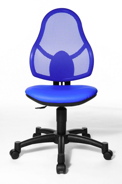 Image of Topstar Lopen Art Junior Kids Swivel Chair In Royal Blue
