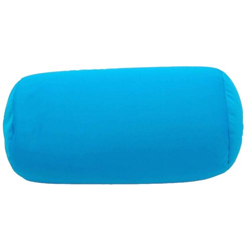 Image of Cozy Time Microbead Blue Oblong Cushion