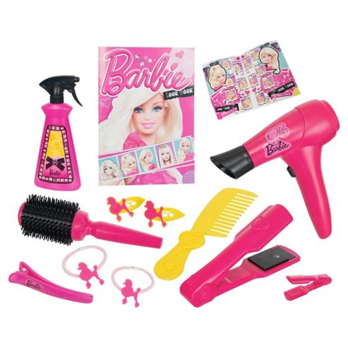 Image of Barbie Hair Stylin' Look Book Playset