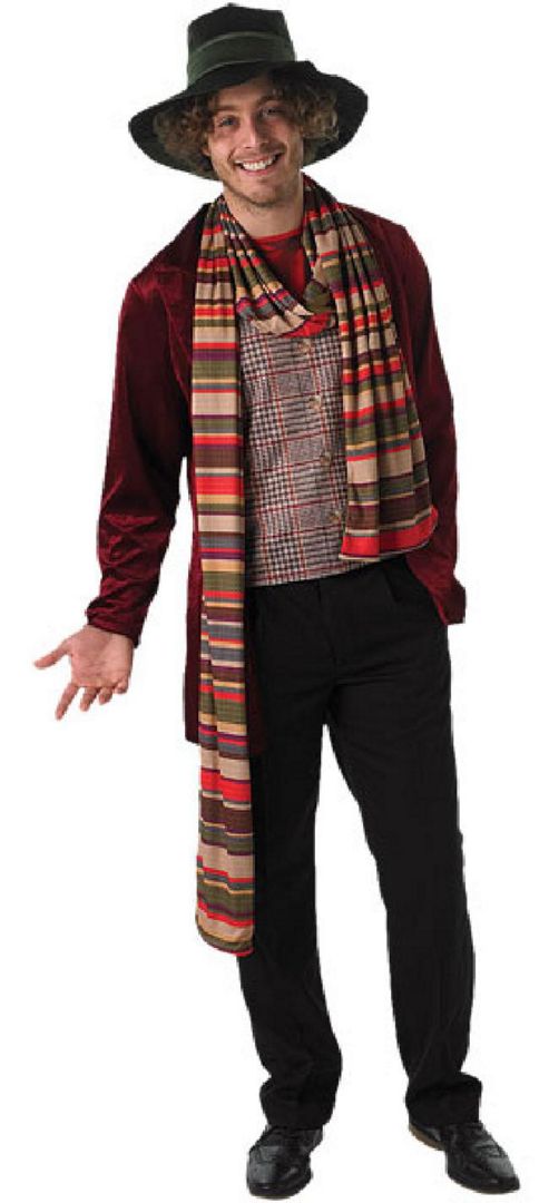 Image of Doctor Who 4th Doctor - Adult Costume Size: 42-44