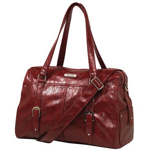 Image of Vanchi Hendrix Wedge Changing Bag Strawberry Fields