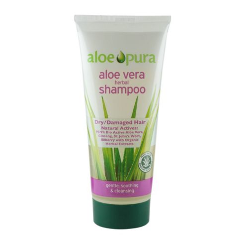 Image of Aloe Pura Aloe Vera Herbal Shampoo - Dry/damage