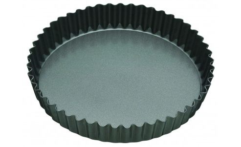 Image of Master Class Non - Stick Fluted Loose Base Quiche Tin Round 25cm Kcmchb33