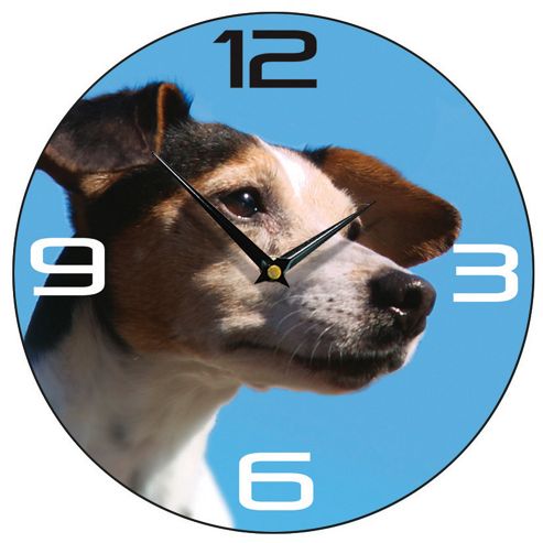 Image of Smith & Taylor Jack Russell Dog Wall Clock