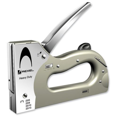 Image of Rexel Tacker Heavy Duty Bottom-loading Adjustable No.23/6 No23/8 No.23/13 Ref 2101209