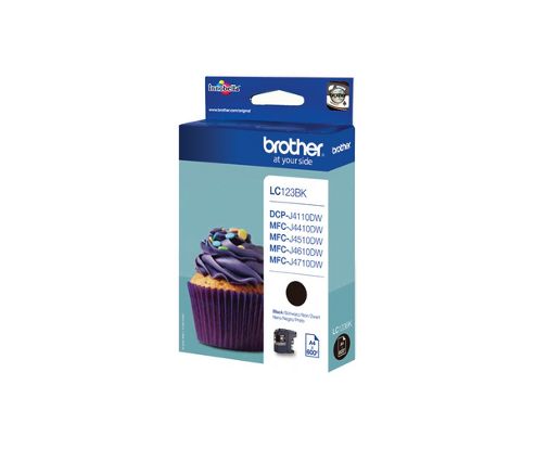 Image of Brother Lc123bk Ink Cart Black