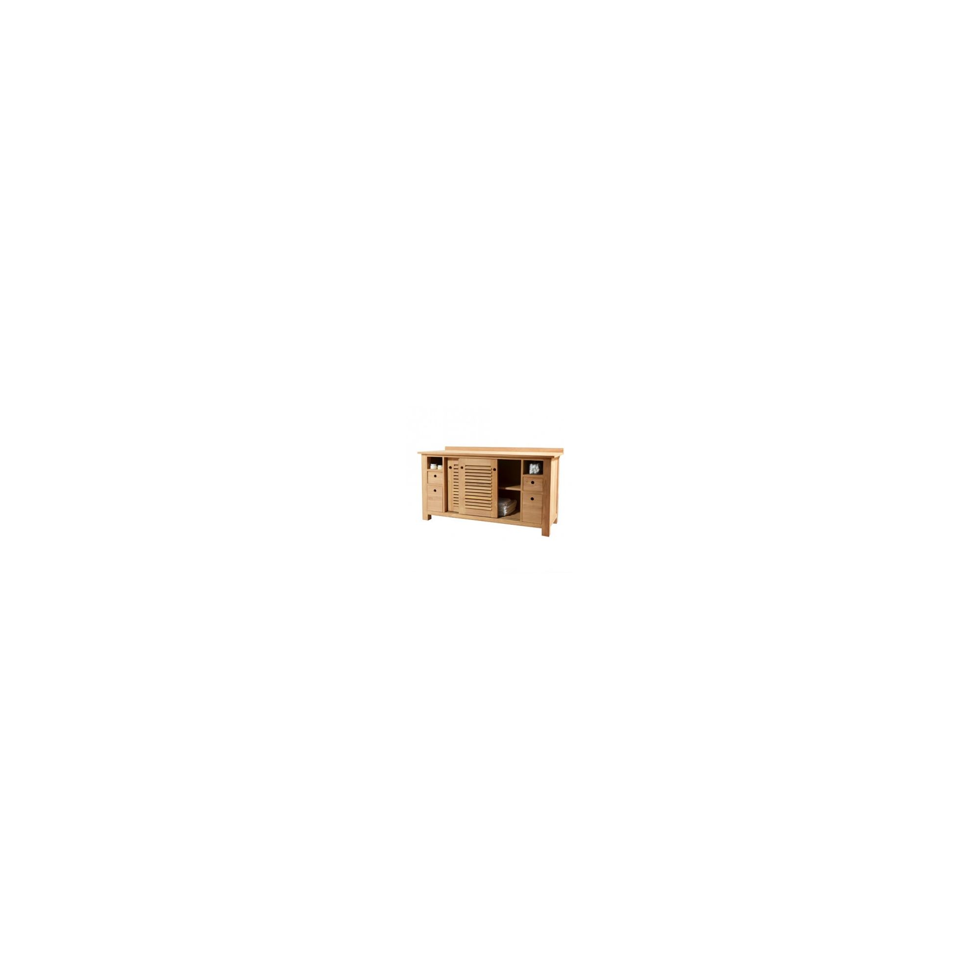 Tikamoon Coline Duo Teak Vanity Cabinet at Tesco Direct