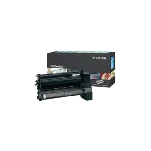 Image of Lexmark C780, C782 Black Return Programme Print Cartridge (6k)