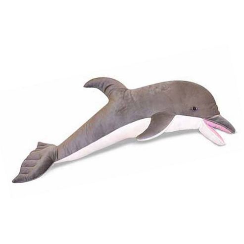 Image of Melissa And Doug Dolphin Plush Soft Toy