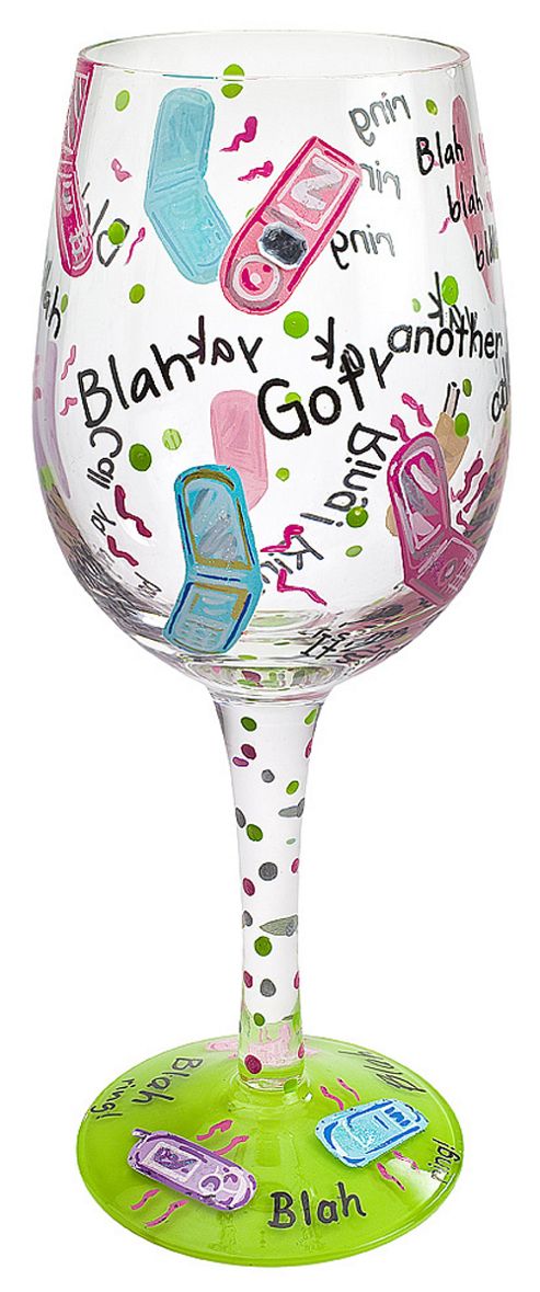 Image of Lolita Wine Glass - Talkaholic