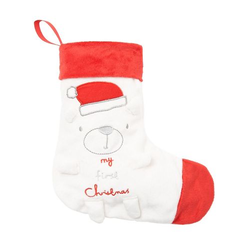 Image of My First Christmas Teddy Bear Stocking