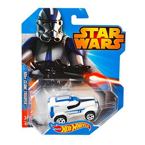 Image of Hot Wheels Star Wars Vehicle 501st Clone Trooper